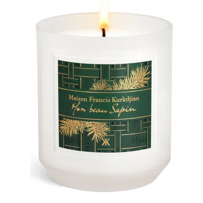 Maison Francis Kurkdjian Mon Beau Sapin Scented Candle In White