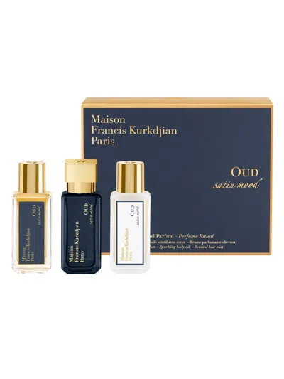 Maison Francis Kurkdjian Oud Satin Mood 3-piece Fragrance Ritual Set