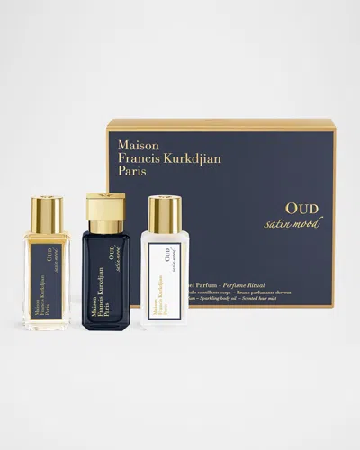 Maison Francis Kurkdjian Oud Satin Mood Fragrance Ritual Gift Set