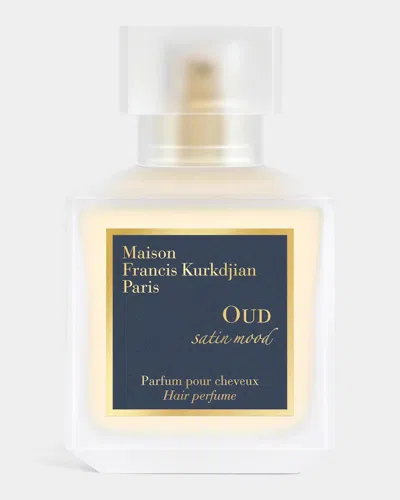 Maison Francis Kurkdjian Oud Satin Mood Hair Perfume In Transparent