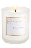 Maison Francis Kurkdjian Pour Le Matin Scented Candle In Transparent