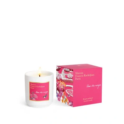 Maison Francis Kurkdjian Rose De Neiges - Scented Candle In Pink