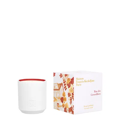 Maison Francis Kurkdjian Rue Des Groseilliers, Scented Candle, Berries In White