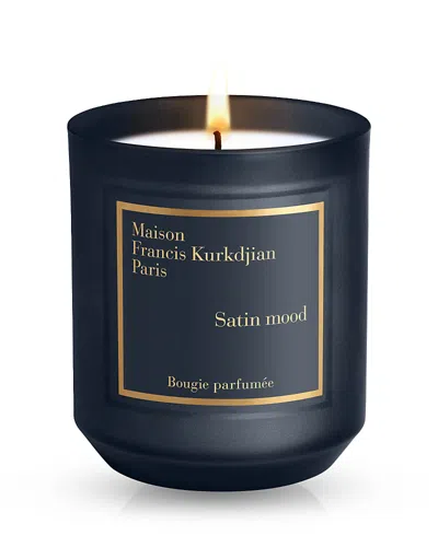 Maison Francis Kurkdjian Satin Mood Scented Candle 10.6 Oz. In Blue