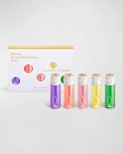 Maison Francis Kurkdjian Scented Bubbles Discovery Set, 5 X 1.4 Oz. In White