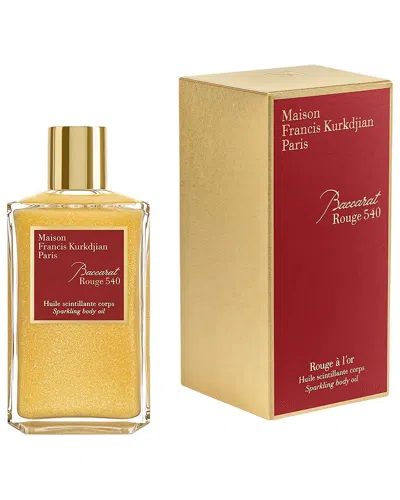 Maison Francis Kurkdjian Unisex 6.8oz Baccarat 540 Sparkling Body Oil In Yellow