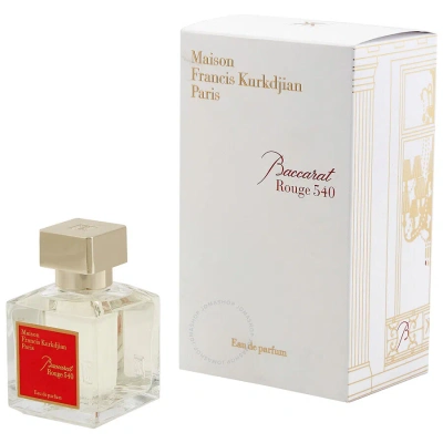 Maison Francis Kurkdjian Unisex Baccarat Rouge 540 Edp Spray 2.4 oz (70 Ml) In White