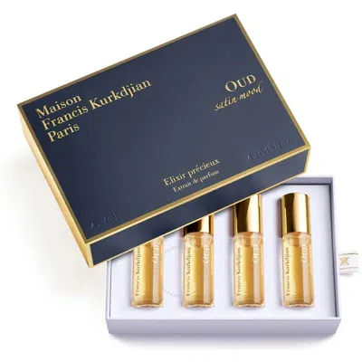 Maison Francis Kurkdjian Unisex Oud Satin Mood Gift Set Fragrances 3700559618806 In Yellow