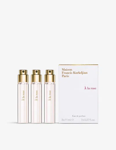 Maison Francis Kurkdjian Womens À La Rose Eau De Parfum Travel Set