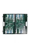 Maison Games Aspen Backgammon In Green