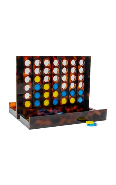 Maison Games Connect 4 In Brown
