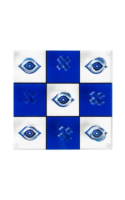 Maison Games Eye Tic Tac Toe In Blue