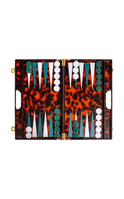 Maison Games Tortoise Backgammon In Brown