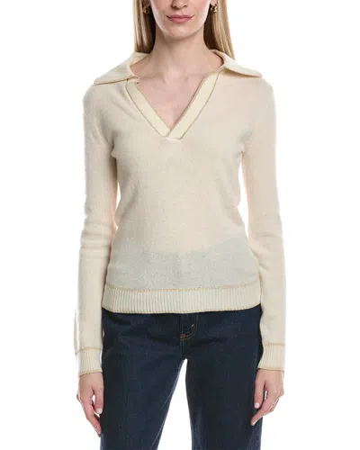 Maison Heritage Aurore Cashmere Sweater In Gold