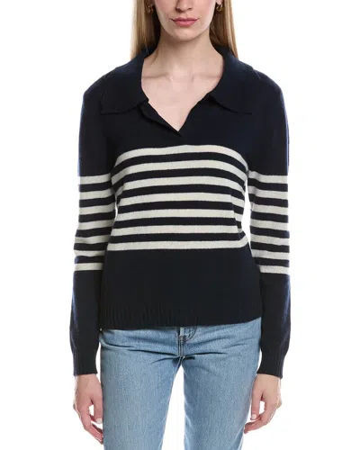 Maison Heritage Bianca Cashmere Sweater In Blue