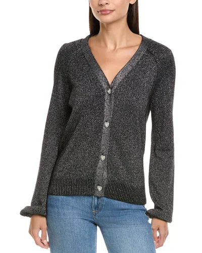 Maison Heritage Billie Wool & Cashmere-blend Cardigan In Gray