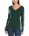 Maison Heritage Colette Cashmere Sweater In Green