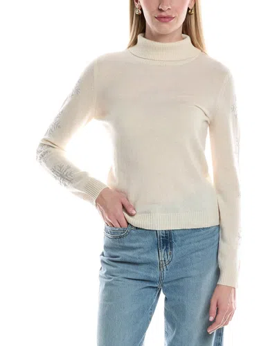 Maison Heritage Flocon Cashmere Sweater In Neutral