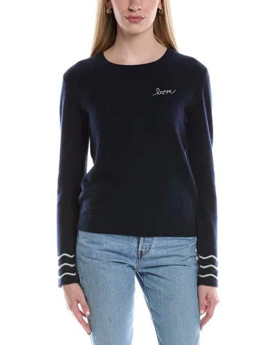 Maison Heritage Gaia Cashmere Sweater In Blue