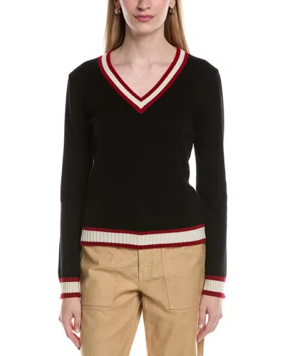 Maison Heritage Leonie Cashmere Sweater In Black