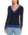 Maison Heritage Zephana Cashmere Sweater In Blue