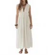 Maison Hotel The Amandine Maxi Dress In Lord Byron In Multi