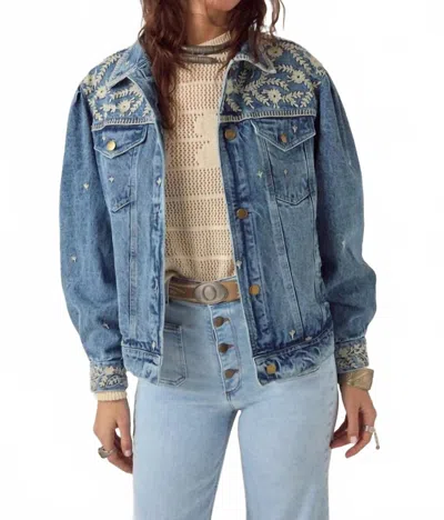 Maison Hotel Arizona Loretta Jacket In Blue Haze