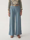 Maison Hotel Berenson Marissa Long Pant In Petrol Blue
