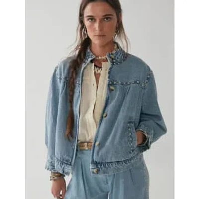 Maison Hotel Dolly Jacket In Blue