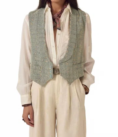 Maison Hotel Florence Vest In Cerulean In Blue