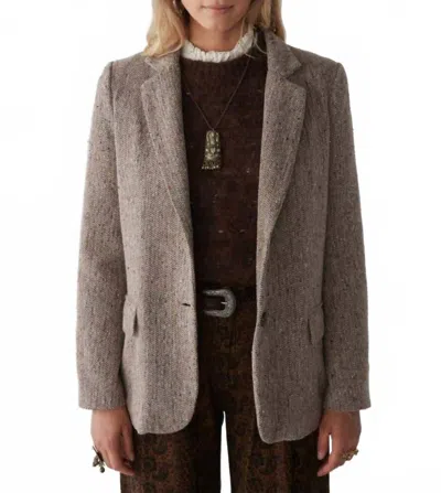 Maison Hotel Frederick Blazer In Bolton Brown In Multi