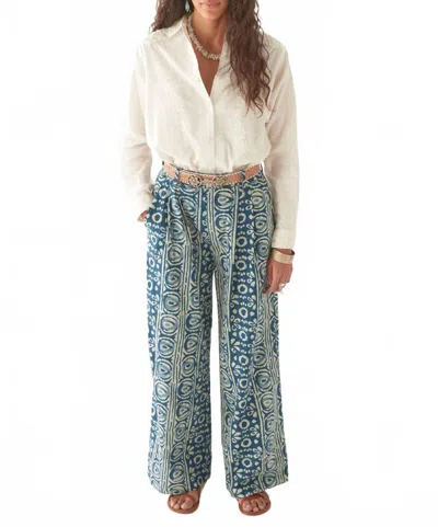 Maison Hotel Giselle Pants In Indigo Soul In Blue