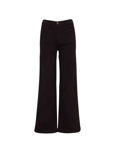 Maison Hotel Giulietta High-waisted Trousers In Blue