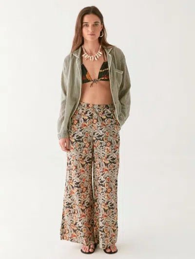 Maison Hotel Hugo Pants In Piña Colada In Multi