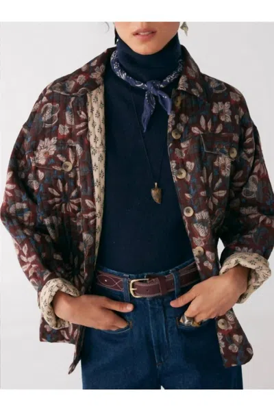 Maison Hotel Kumud Jacket In Tobacoo In Multi