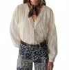 Maison Hotel Lily Blouse In Hamlet Ivory In Neutral