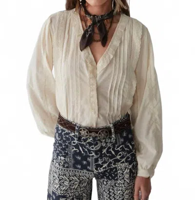 Maison Hotel Lily Blouse In Hamlet Ivory In Neutral