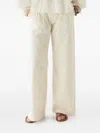 Maison Hotel Lolo Cotton Trousers In White