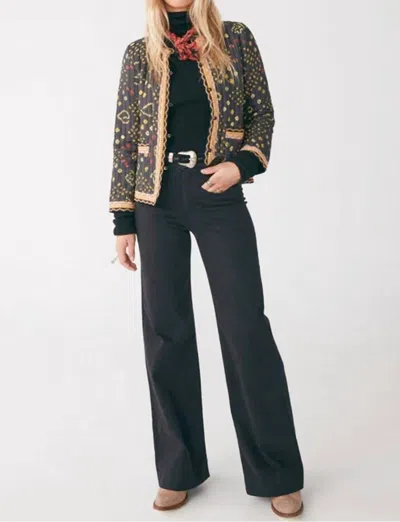 Maison Hotel Mamba Jacket In Black Magma In Multi