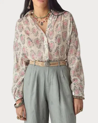 Maison Hotel Mary Blouse In Dusty In Multi
