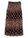 Maison Hotel Orazio Skirt In Red