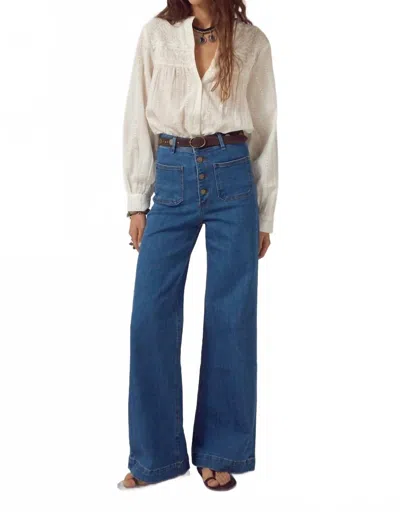 Maison Hotel Paoli Blouse In Bianco In Neutral