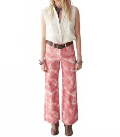Maison Hotel Rita Pants In Pink City In Multi