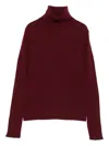 Maison Hotel Roll-neck Sweater In Red