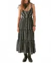 Maison Hotel Venus Vintage Dress In Onyx In Black