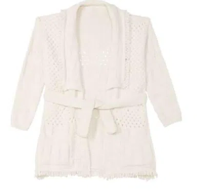 Maison Hotel Women's Keaton Cardigan In Cream In White