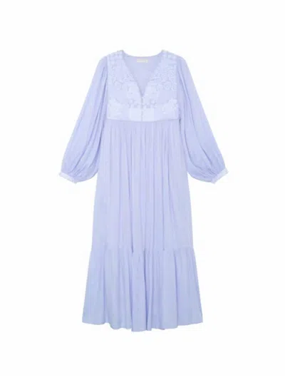 Maison Hotel Women's Lilou Dress In Lavander In Blue