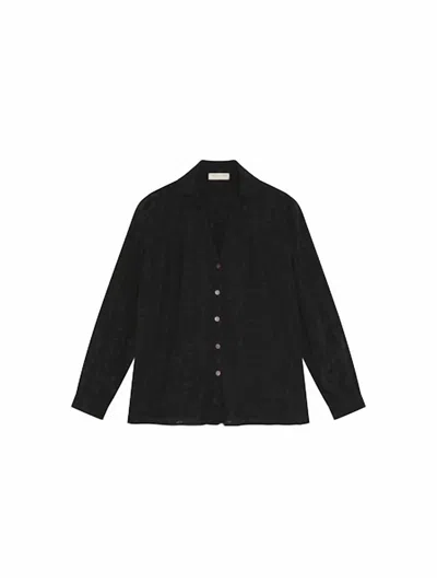 Maison Hotel Women's Nana Shirt In Noche In Black