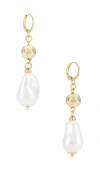Maison Irem Ann Earrings In Gold
