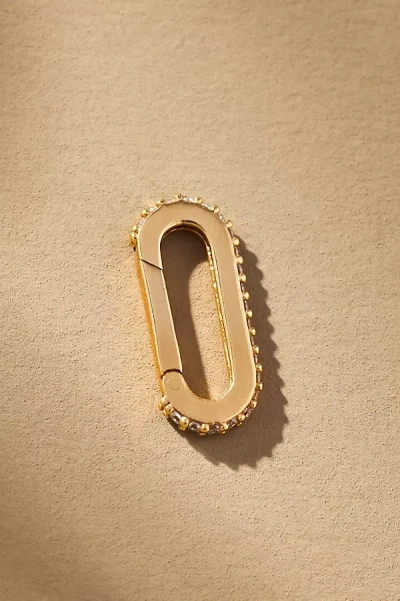 Maison Irem Attachable Oval Charm In Gold